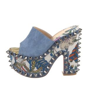 Christian Louboutin Massivatac Floral Mules